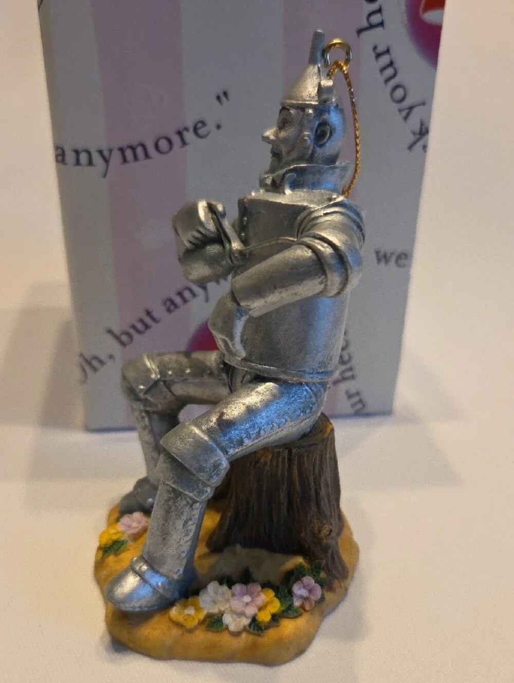 Wizard of Oz Tin Man Figurine-Ornament EUC
